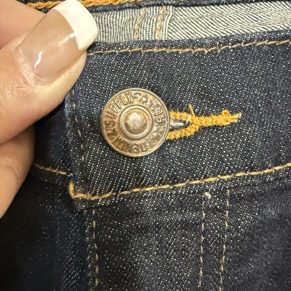 Denim & Supply Ralph Lauren Skinny Jeans Women’s 29x32 Blue Dark Wash Stretch - Picture 6 of 10